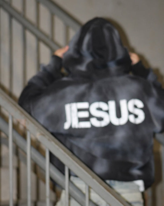 "Worthy is his name" Zip-Up Hoodie