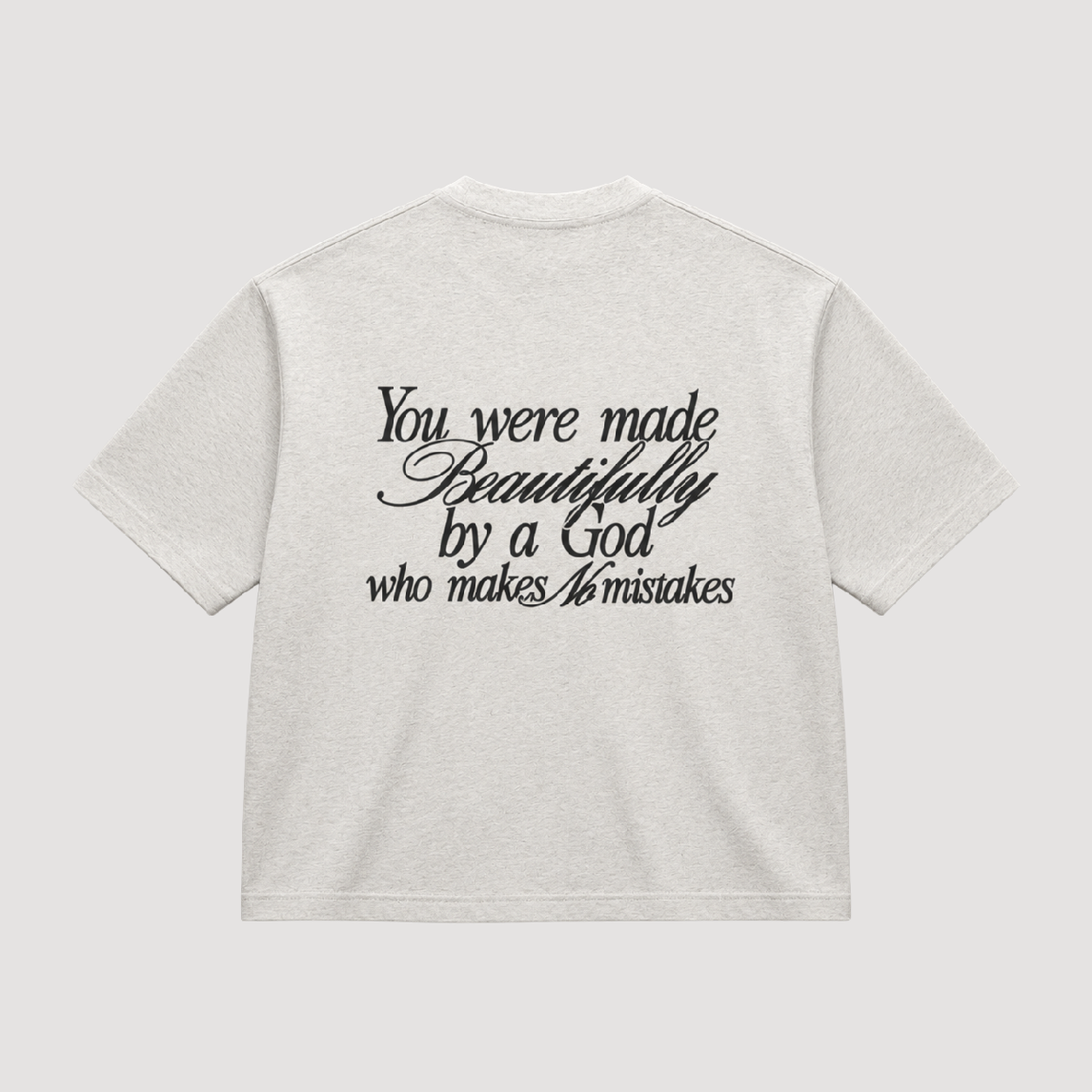 Beautifully Made Oversized Boxy Tee